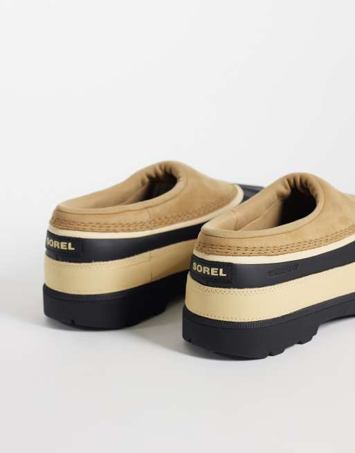 Sorel Ambler WP sko i tan og sort, 4 af 4