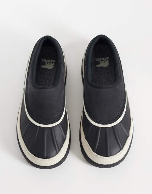 Sorel Ambler WP zapato en negro y crema, 2 de 4