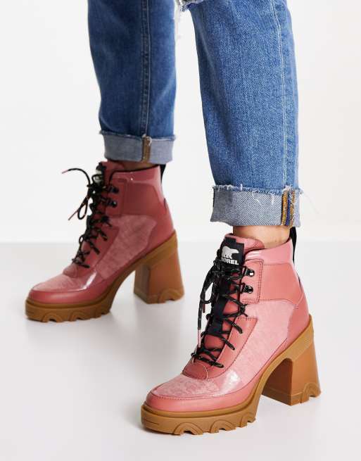 Sorel heel sales boots