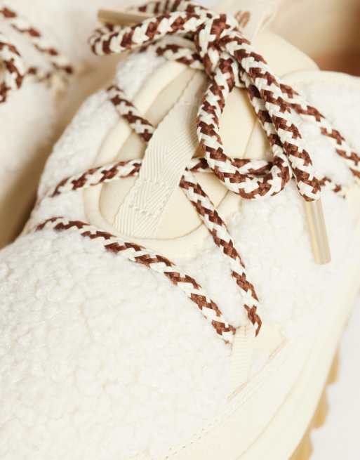 Sorel Callsign Daybreak cozy sherpa sneakers i beige, 4 av 5