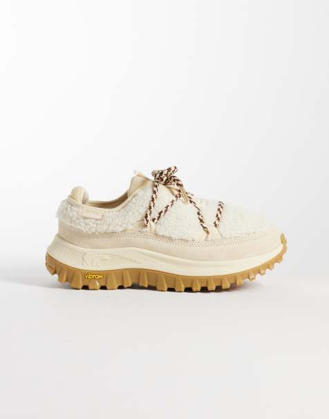 Sorel Callsign Daybreak cozy sherpa trainers in beige - view 1