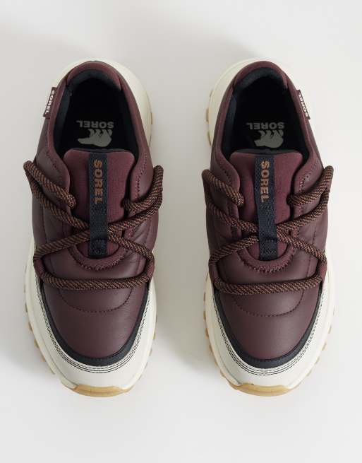 Sorel Callsign Daybreak sneakers i bordeaux, 3 af 5