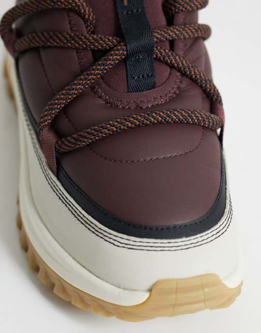 Sorel Callsign Daybreak sneakers i vinröd, 4 av 5