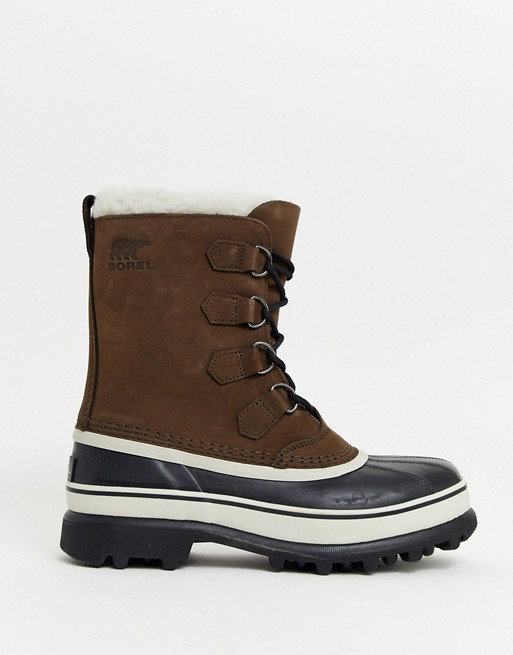 SOREL Caribou snow boot in brown