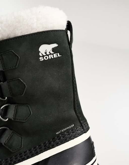 Sorel - Caribou - Stivali waterproof neri