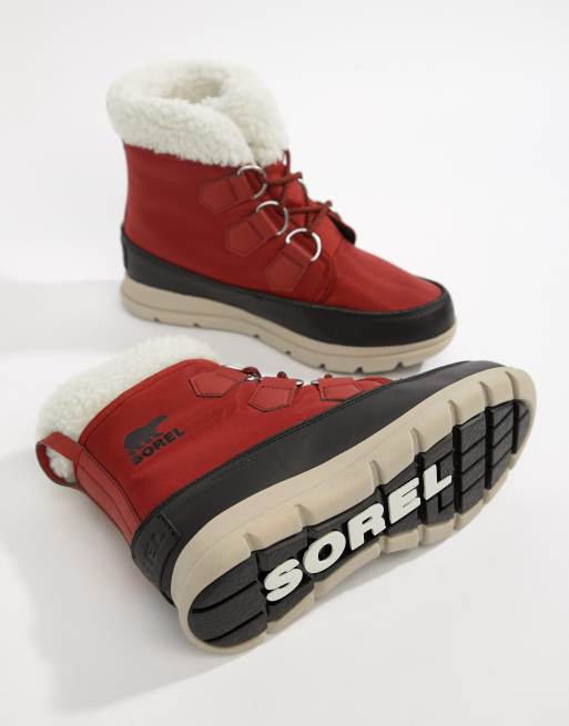 Red sorrel boots sale