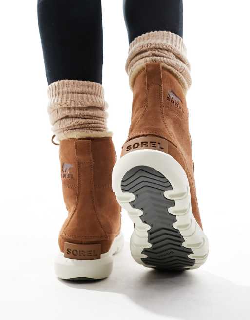 Sorel – Explorer Next – Stiefel in Hellbraun ASOS