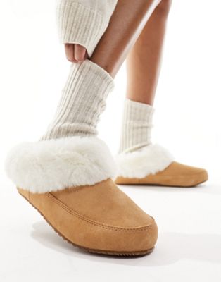 Sorel Go Coffe Run slippers in beige
