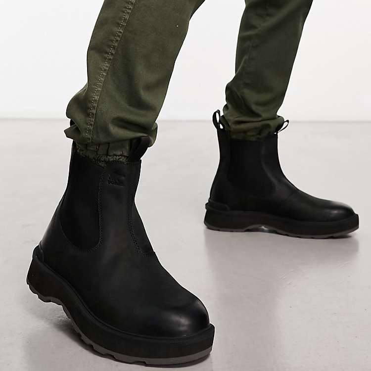 Line Boots in Black Line Boots in Black