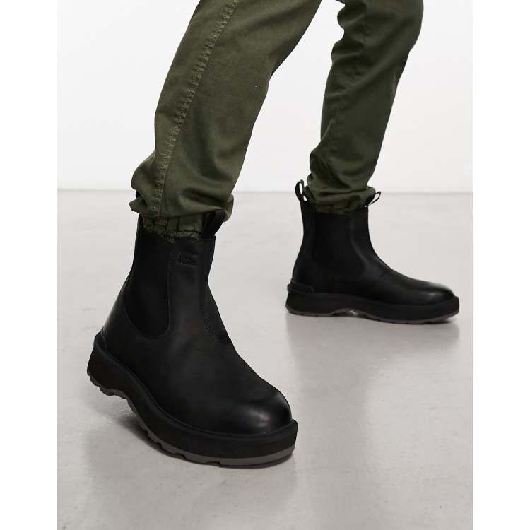 Sorel Hi Line chelsea boots in black ASOS