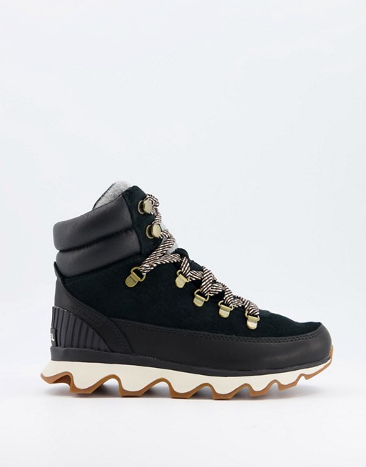 Sorel Kinetic Conquest hiking boots in black