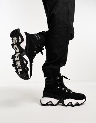 Sorel Kinetic Impact Conquest Boots In Black In Black
