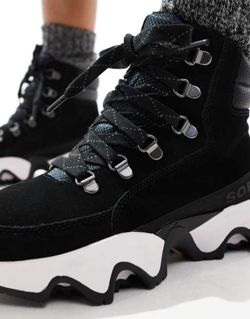 Sorel Kinetic Impact Conquest Plus WP waterproof suede snow boots