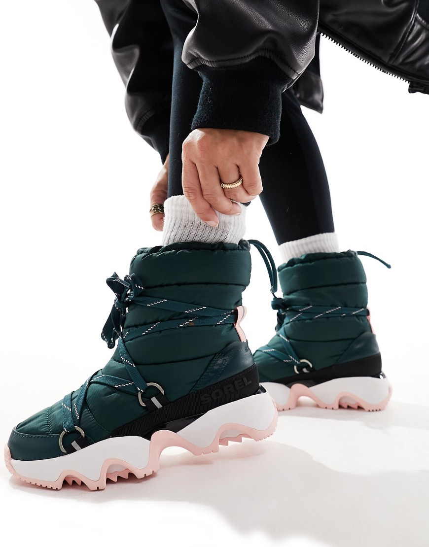 Sorel Kinetic Impact Next boots in dark green