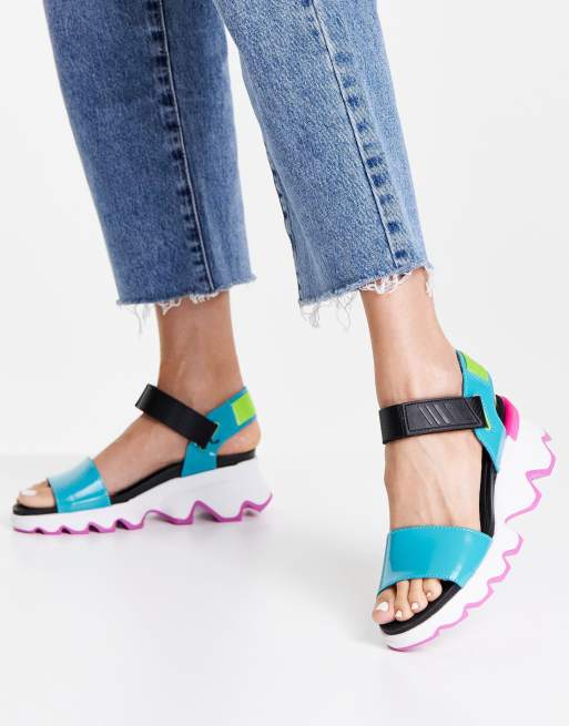 Sorel Kinetic sporty sandals in multi ASOS