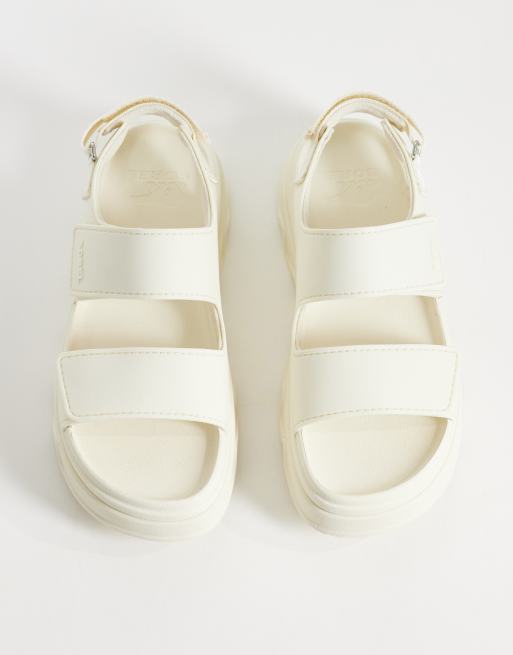 Sorel - Kinetic Sunchase - Sandali color panna con cinturino alla caviglia, 3 di 4