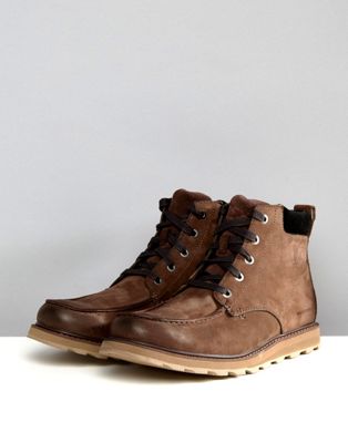 men's madson moc toe waterproof boot