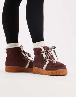 Sorel - Ona Ave - Bergstiefel in Burgunderrot