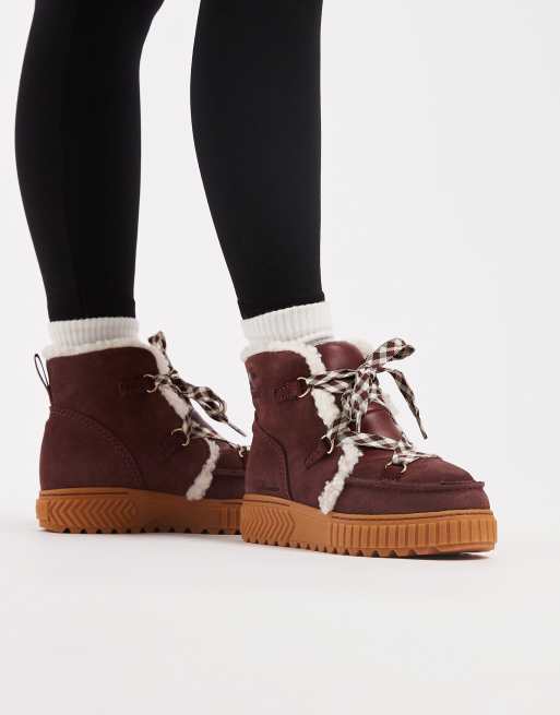 Sorel - Ona Ave - Stivali da montagna bordeaux