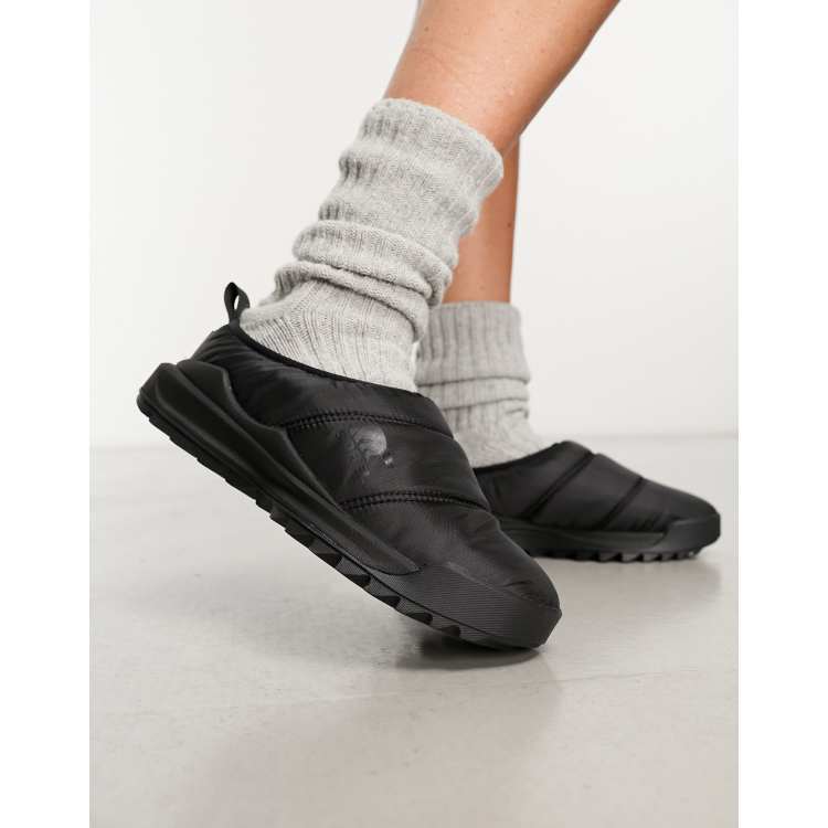 Sorel Ona Rmx Puffy slippers in black ASOS