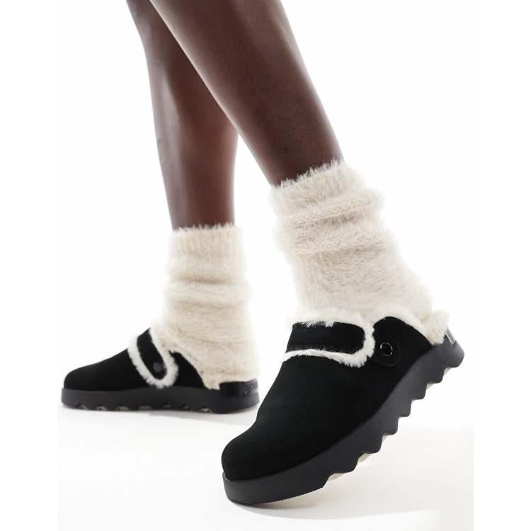 靴 todayful Squaretoe Fur Shoes 37 TODAYFUL】Squaretoe Fur Shoes | selectshop kusu