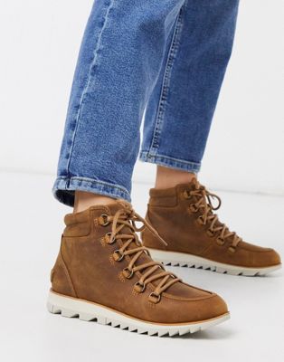 Sorel waterproof harlow lace up boots 