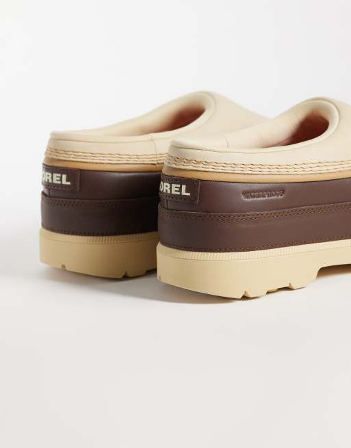 Sorel - zapato Ambler WP en beige y marrón, 4 de 4