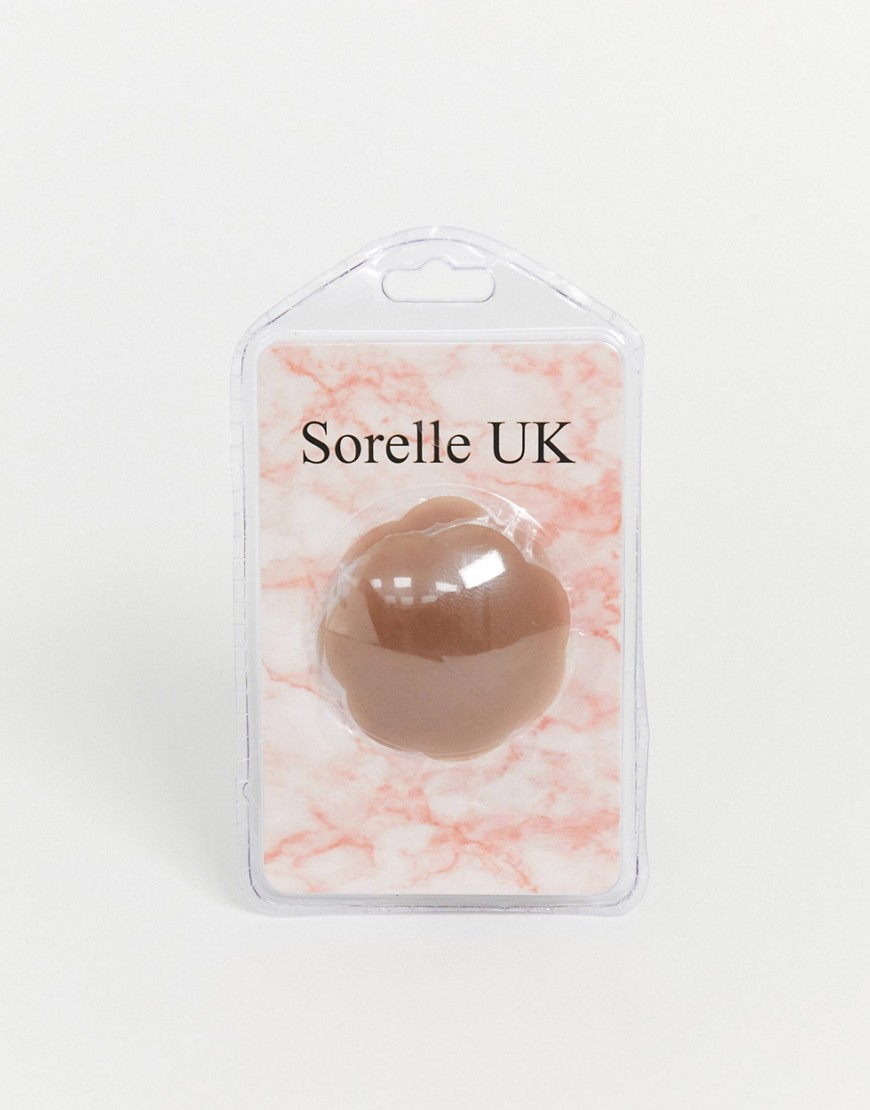 Sorelle UK - Confezione di copricapezzoli in silicone marrone