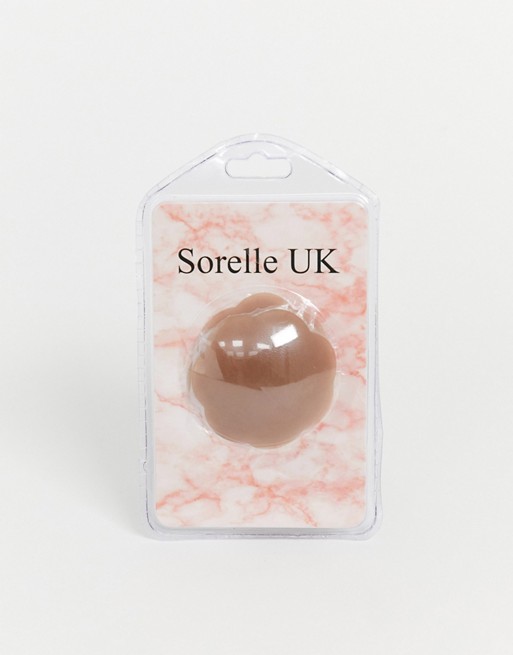 Sorelle UK silicone nipple cover pack in brown