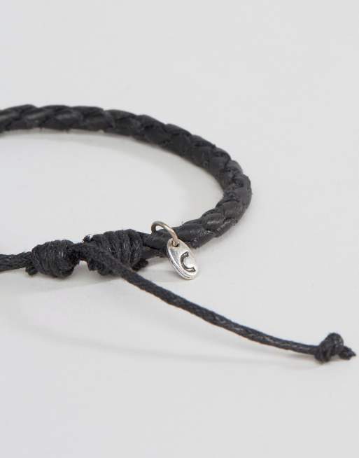 Sort armbånd i flet fra Classics 77, 4 af 4