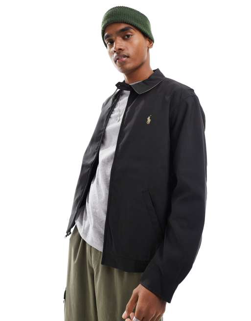 Sort Harrington-jakke fra Polo Ralph Lauren
