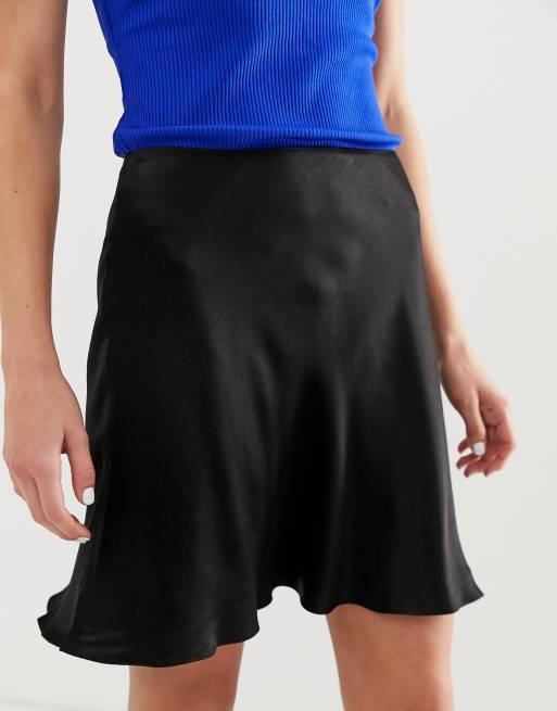 Sort nederdel i satin fra & Other Stories, 3 af 4