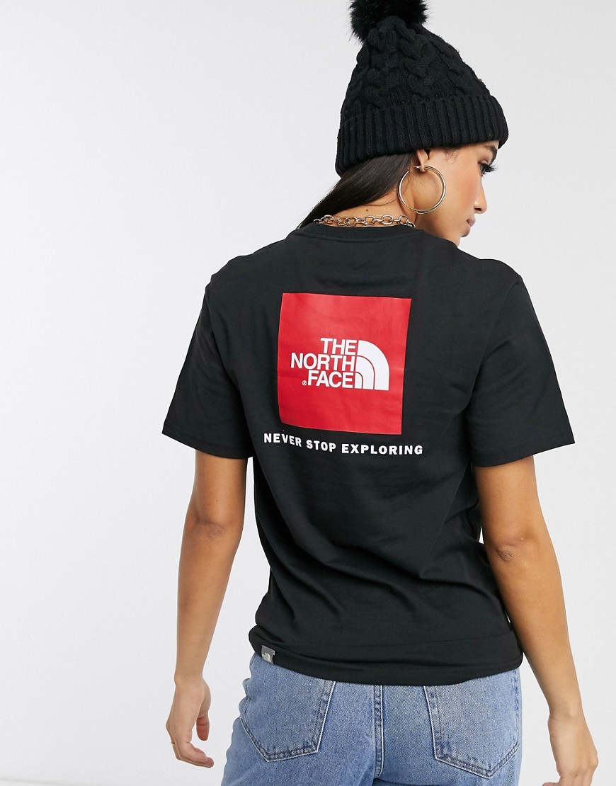 Sort Red Box T-shirt fra The North Face