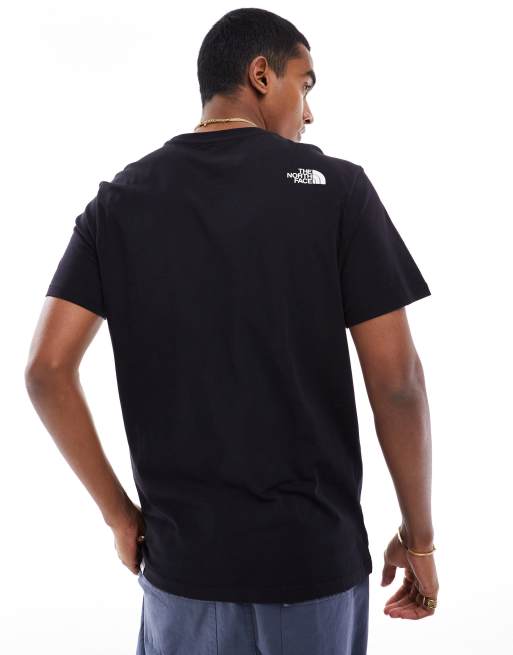  Sort Simple Dome t-shirt fra The North Face