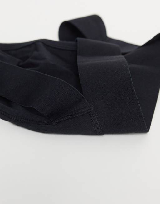 Sort skridtbeskytter med benstrop fra ASOS DESIGN, 4 af 4