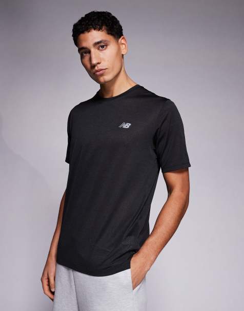 Sort Athletics t-shirt fra New Balance - view 1