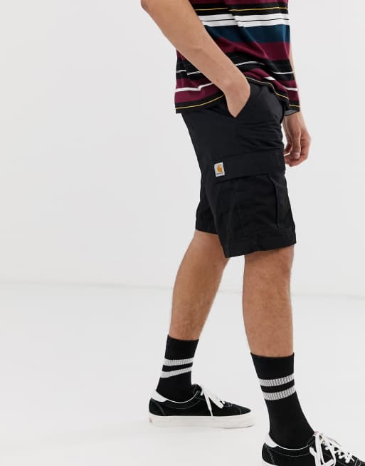 Sorte Aviation shorts fra Carhartt WIP