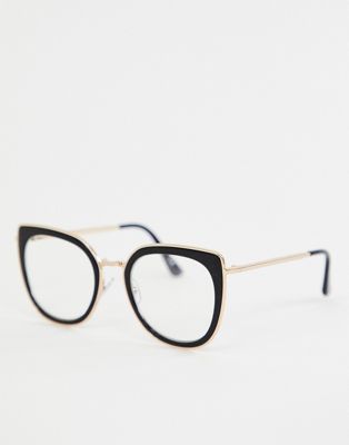 Sorte cat-eye briller fra Jeepers Peepers