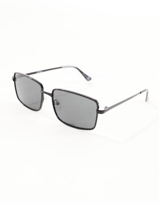 Sorte firkantede solbriller fra Jeepers Peepers, 3 af 4
