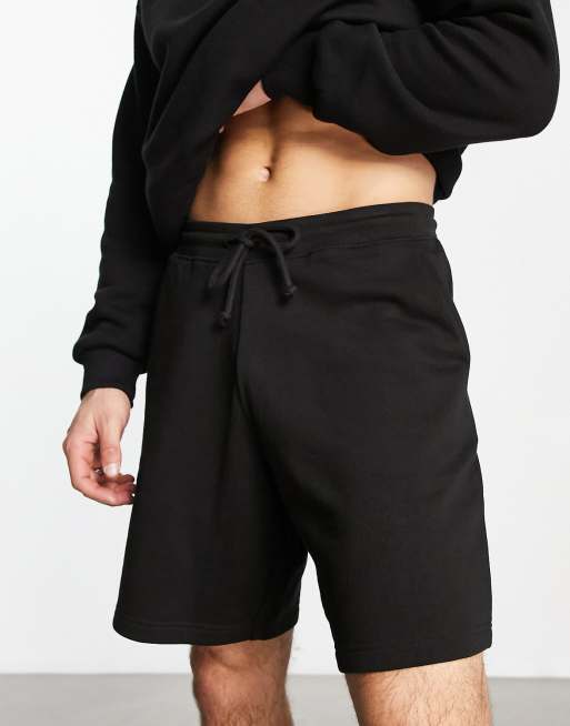 Sorte jerseyshorts fra New Look