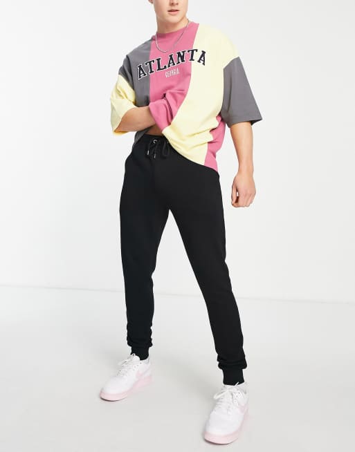 Sorte joggingbukser i smal pasform fra ASOS DESIGN, 4 af 4