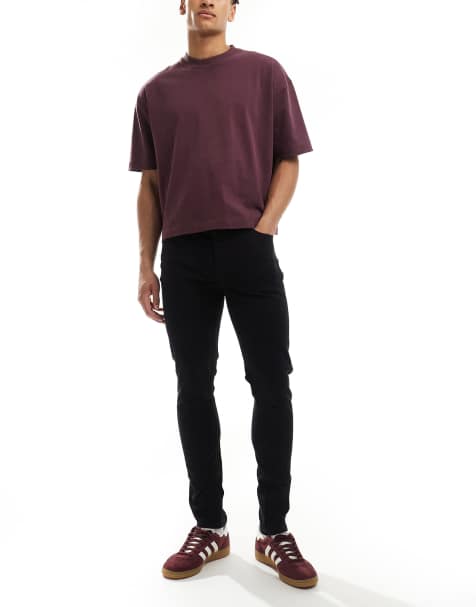 Sorte skinny jeans fra ASOS DESIGN - view 1