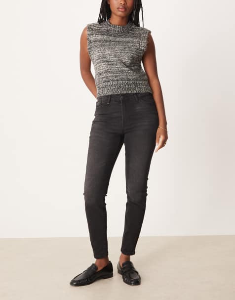 Sorte skinny jeans fra JDY - view 1