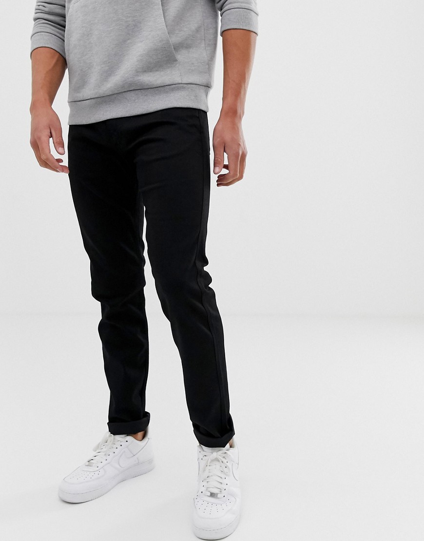 Sorte slimfit-jeans med stretch fra Replay Anbass
