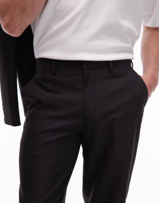 Sorte smalle habitbukser fra Topman , 3 af 5