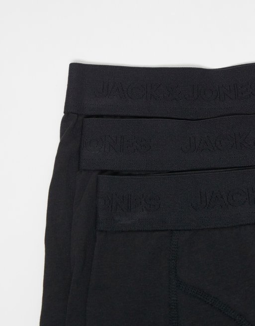 Sorte underbukser fra Jack & Jones 3-pak, 2 af 3