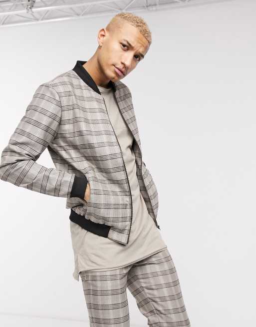 Soul Star jacket and pant co-ord in check, 3 of 3