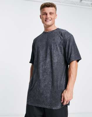 Soul Star dirty wash t-shirt co-ord in black - ASOS Price Checker