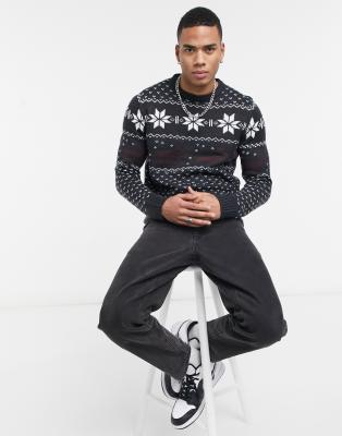 asos mens xmas jumpers