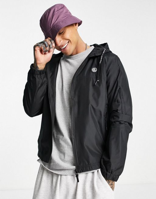 Soul Star full zip jacket in black | ASOS